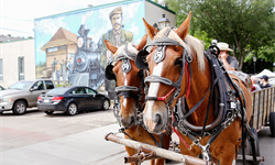 Horse and Wagon Mural Tours